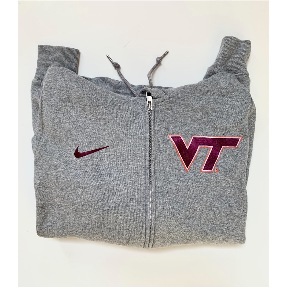 Nike Virginia Tech zip up sweatshirt